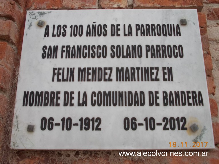 Foto: Parroquia San Francisco Solano - Bandera (Santiago del Estero), Argentina