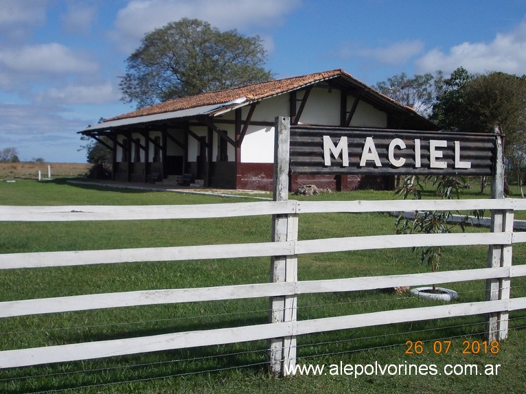 Foto: Estacion Maciel - Maciel (Caazapá), Paraguay