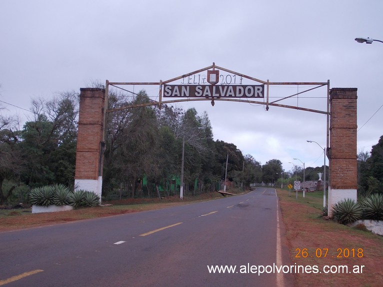 Foto: Acceso a San Salvador PY - San Salvador (Guairá), Paraguay