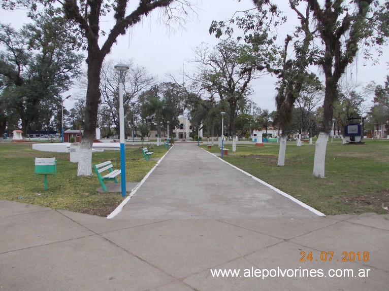 Foto: Plaza de Las Palmas - Las Palmas (Chaco), Argentina