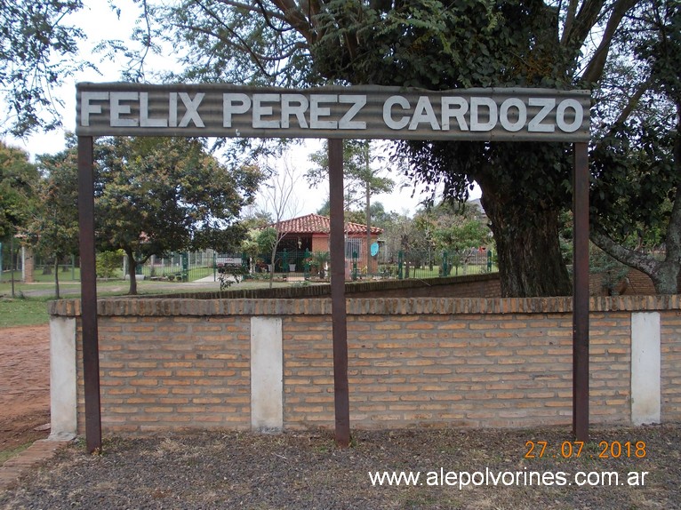 Foto: Estacion Felix Perez Cardozo PY - Feliz Perez Cardozo (Guairá), Paraguay
