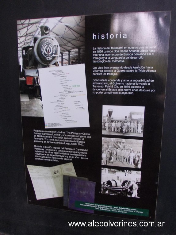 Foto: Talleres ferroviarios Sapucay PY - Sapucay (Paraguarí), Paraguay