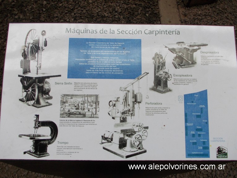 Foto: Taller Ferroviario Sapucay PY - Sapucay (Paraguarí), Paraguay