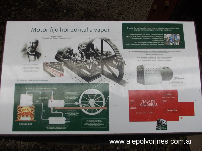 Foto: Taller Ferroviario Sapucay PY - Sapucay (Paraguarí), Paraguay