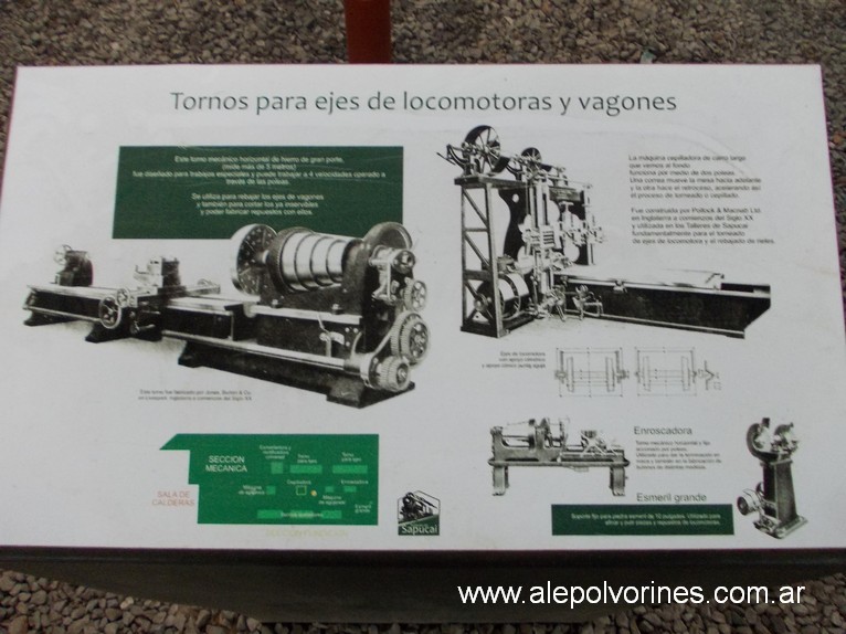 Foto: Taller Ferroviario Sapucay PY - Sapucay (Paraguarí), Paraguay