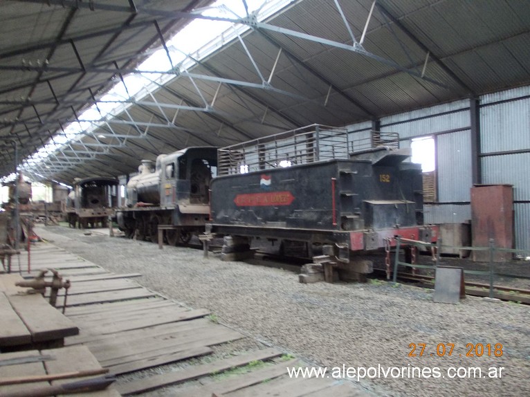 Foto: Taller Ferroviario Sapucay PY - Sapucay (Paraguarí), Paraguay