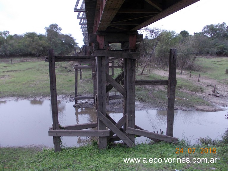 Foto: Puente Ferroviario La Escondida - La Escondida (Chaco), Argentina