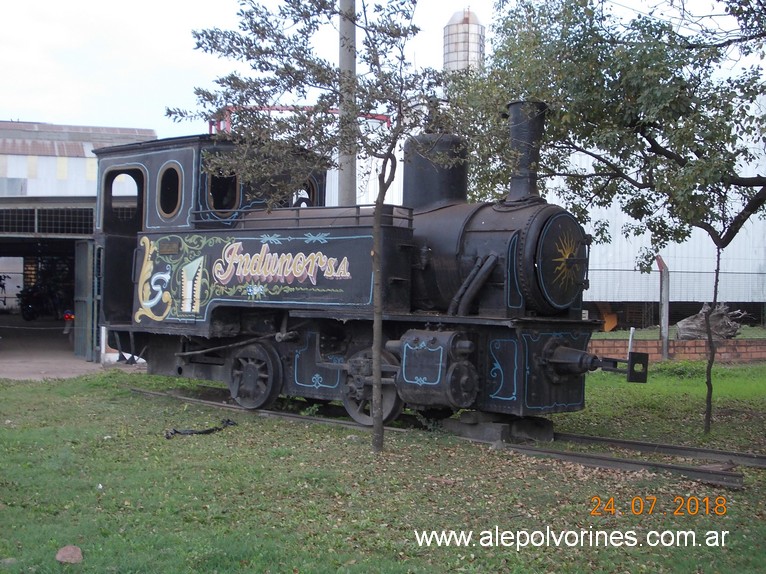 Foto: Locomotora Indunor - La Escondida (Chaco), Argentina