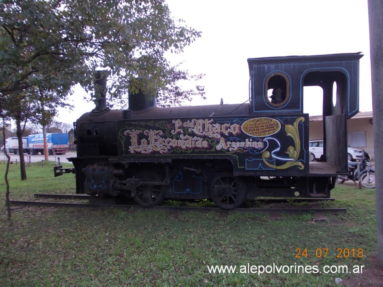 Foto: Locomotora Indunor - La Escondida (Chaco), Argentina