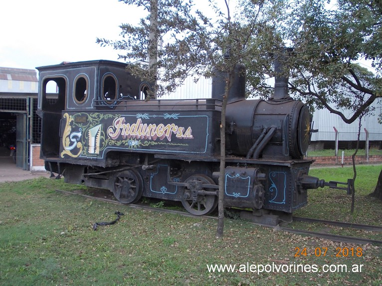 Foto: Locomotora Indunor - La Escondida (Chaco), Argentina