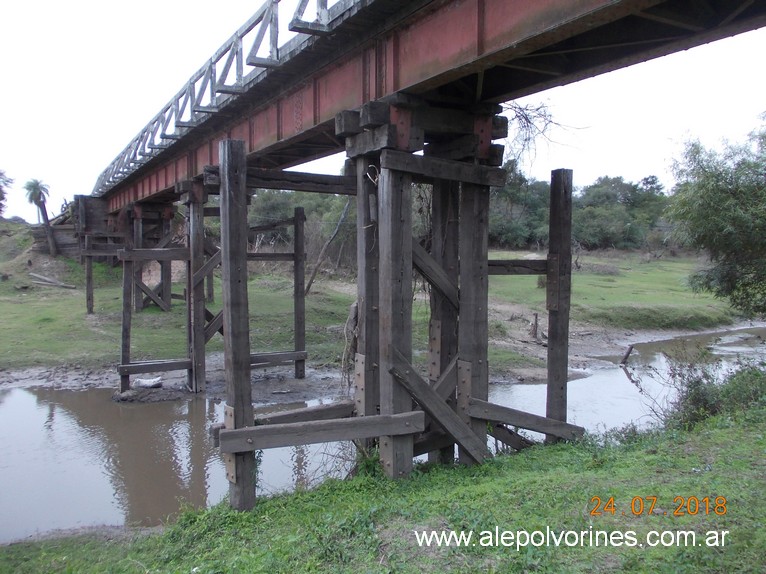 Foto: Puente Ferroviario La Escondida - La Escondida (Chaco), Argentina