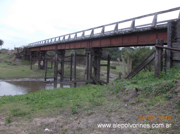 Foto: Puente Ferroviario La Escondida - La Escondida (Chaco), Argentina