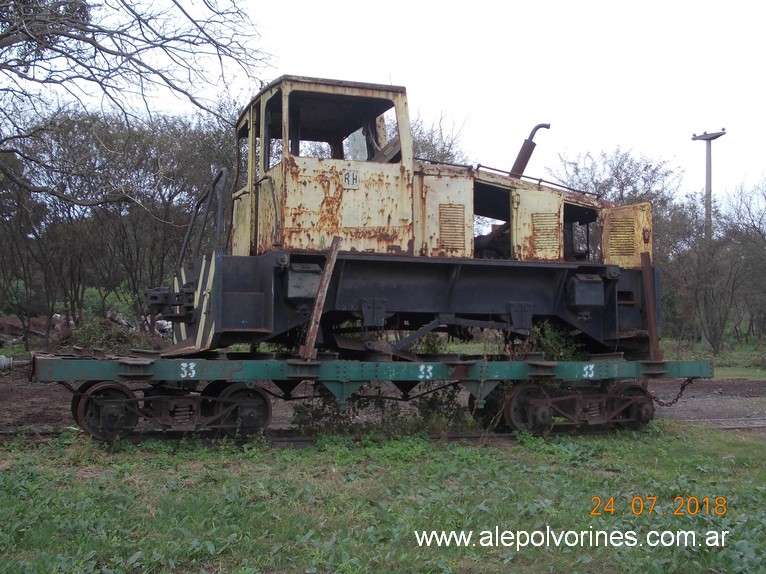 Foto: Locomotora Indunor - La Escondida (Chaco), Argentina