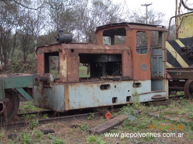 Foto: Locomotora Indunor - La Escondida (Chaco), Argentina