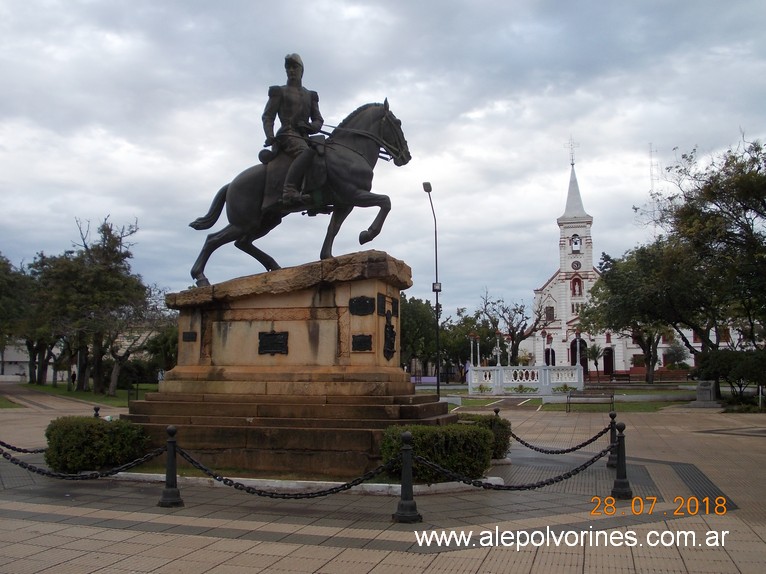 Foto: Plaza de Santo Tome - Santo Tome (Corrientes), Argentina