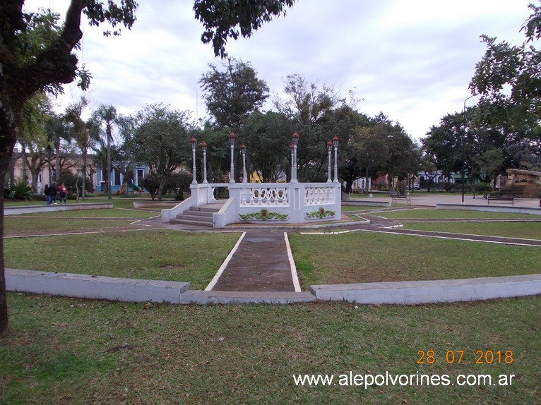 Foto: Plaza de Santo Tome - Santo Tome (Corrientes), Argentina