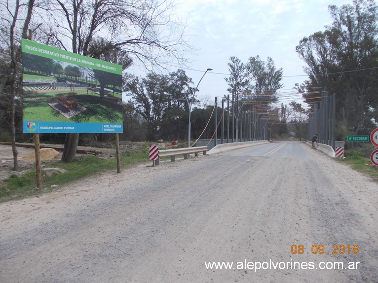 Foto: Puente Arenera - Maquinista Savio (Buenos Aires), Argentina