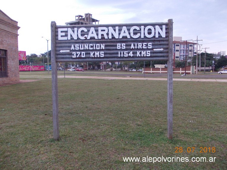 Foto: Estacion Encarnacion PY - Encarnacion (Itapúa), Paraguay
