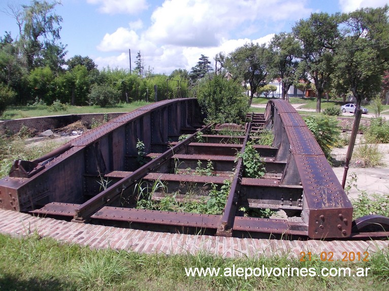 Foto: Mesa Giratoria Estacion Rio Segundo - Rio Segundo (Córdoba), Argentina