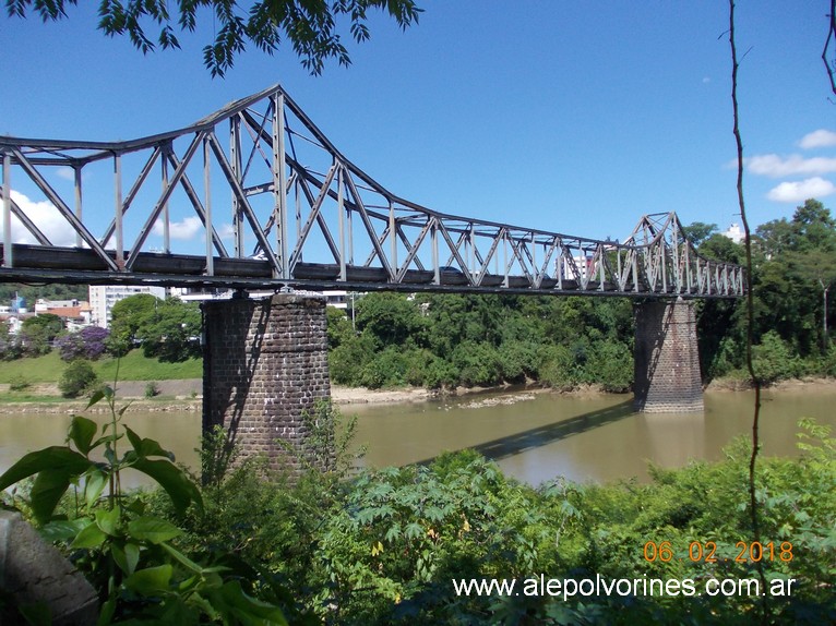 Foto: Ponte de Ferro - Blumenau (Santa Catarina), Brasil