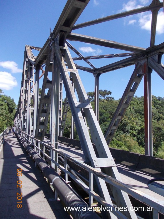 Foto: Ponte de Ferro - Blumenau (Santa Catarina), Brasil