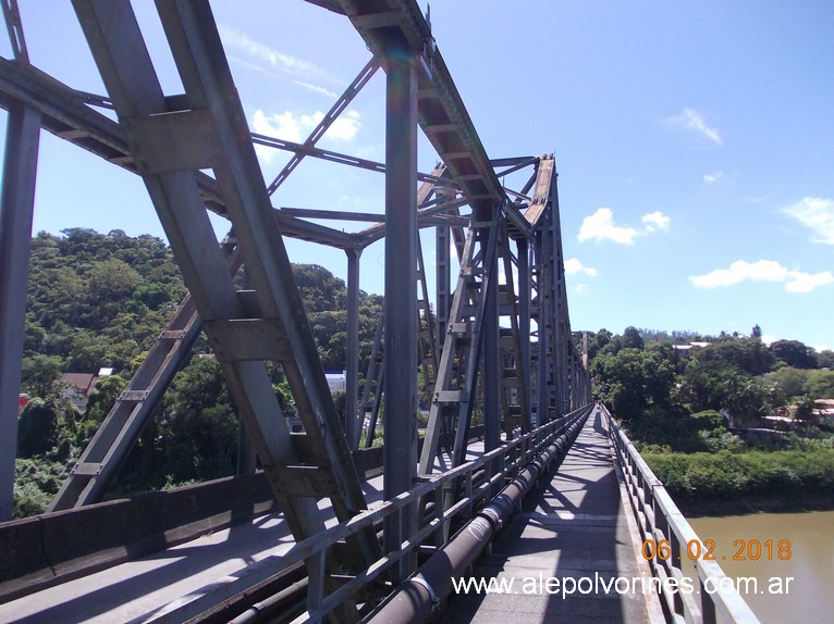 Foto: Ponte de Ferro - Blumenau (Santa Catarina), Brasil