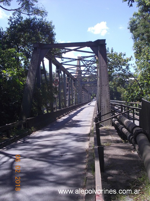 Foto: Ponte de Ferro - Blumenau (Santa Catarina), Brasil