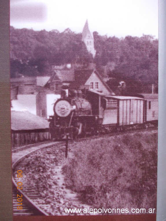 Foto: Locomotiva Macuca - Blumenau (Santa Catarina), Brasil