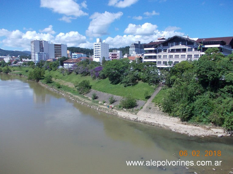 Foto: Ponte de Ferro - Blumenau (Santa Catarina), Brasil