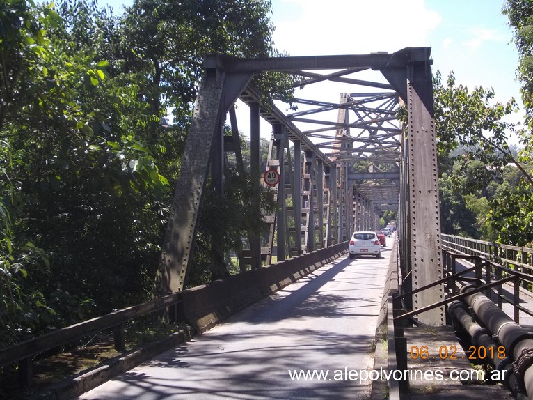 Foto: Ponte de Ferro - Blumenau (Santa Catarina), Brasil