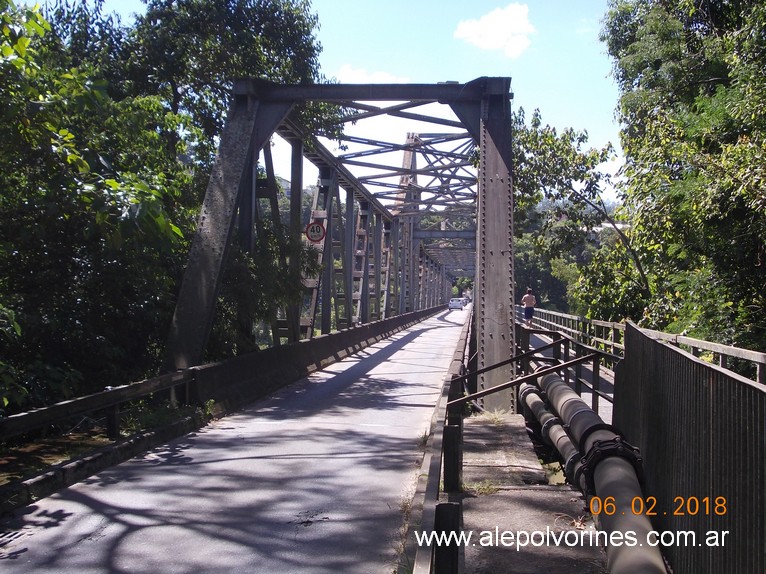 Foto: Ponte de Ferro - Blumenau (Santa Catarina), Brasil