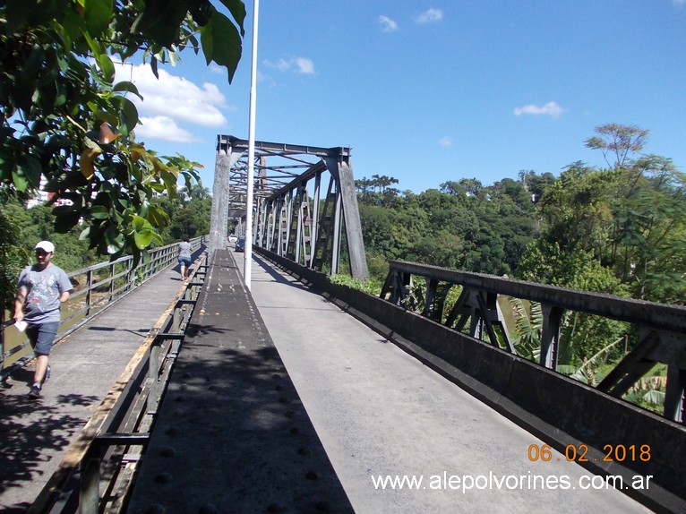Foto: Ponte de Ferro - Blumenau (Santa Catarina), Brasil