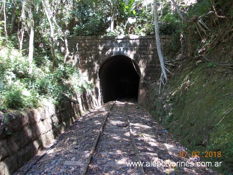 Foto: Tunel EFSC - Subida (Santa Catarina), Brasil