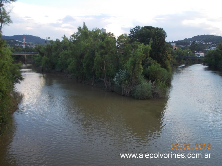 Foto: rio Itajai - Rio Do Sul (Santa Catarina), Brasil