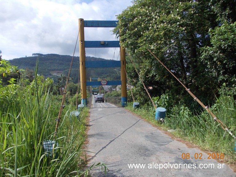 Foto: Puente Colgante - Rio do Sul (Santa Catarina), Brasil