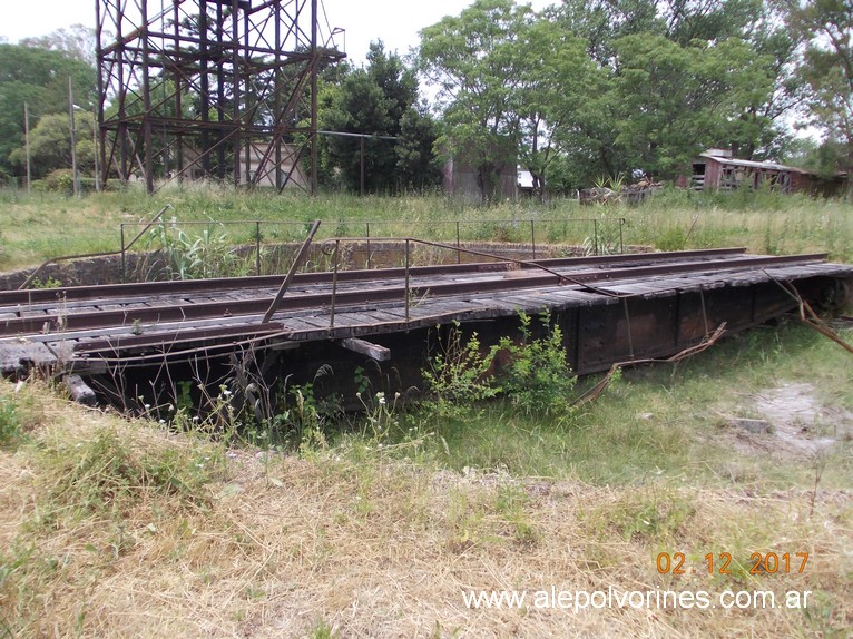 Foto: Mesa Giratoria Estacion Altamirano - Altamirano (Buenos Aires), Argentina