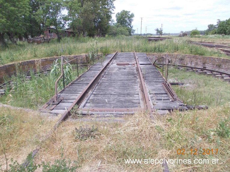 Foto: Mesa Giratoria Estacion Altamirano - Altamirano (Buenos Aires), Argentina