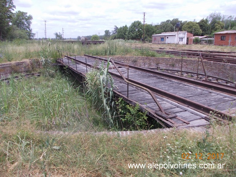Foto: Mesa Giratoria Estacion Altamirano - Altamirano (Buenos Aires), Argentina