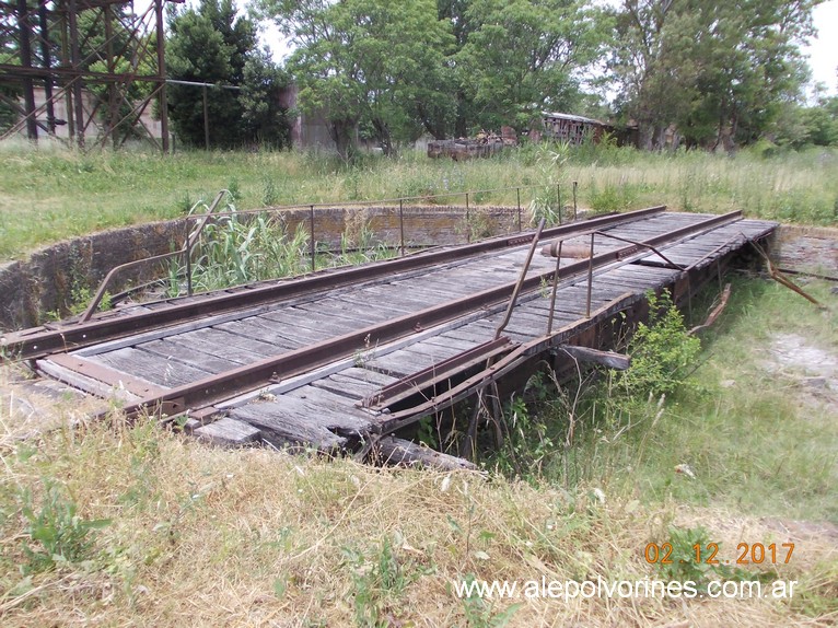 Foto: Mesa Giratoria Estacion Altamirano - Altamirano (Buenos Aires), Argentina