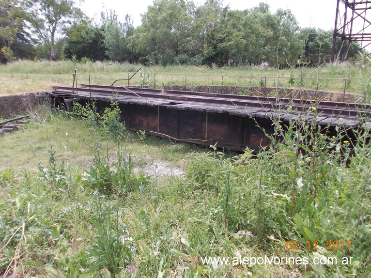 Foto: Mesa Giratoria Estacion Altamirano - Altamirano (Buenos Aires), Argentina