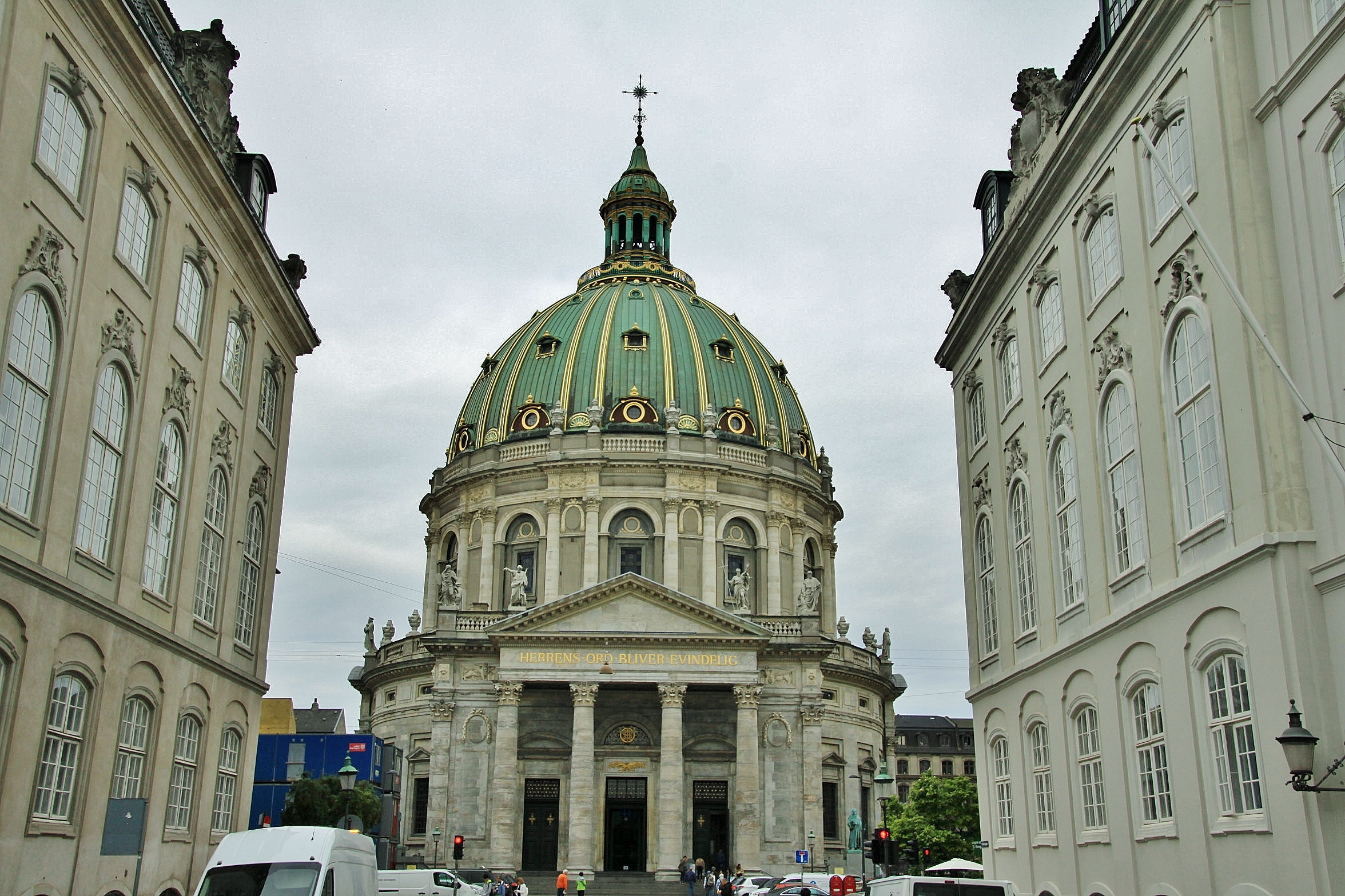 Foto: Iglesia de Federico ( iglesia de mármol ) - Copenhague (Zealand), Dinamarca