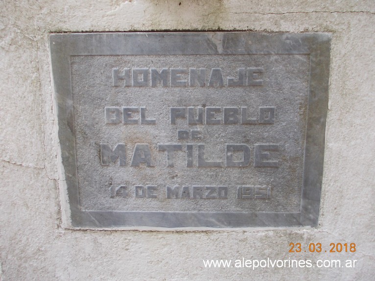 Foto: Plaza de Matilde - Matilde (Santa Fe), Argentina