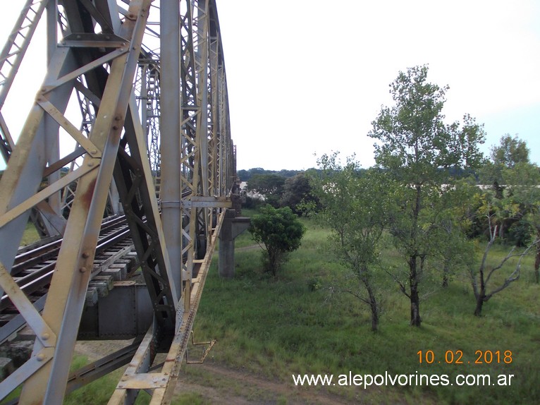 Foto: Puente ferroviario - Cacequi (Rio Grande do Sul), Brasil