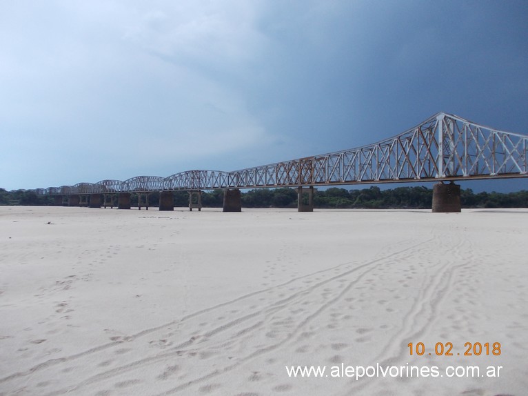 Foto: Puente ferroviario - Cacequi (Rio Grande do Sul), Brasil