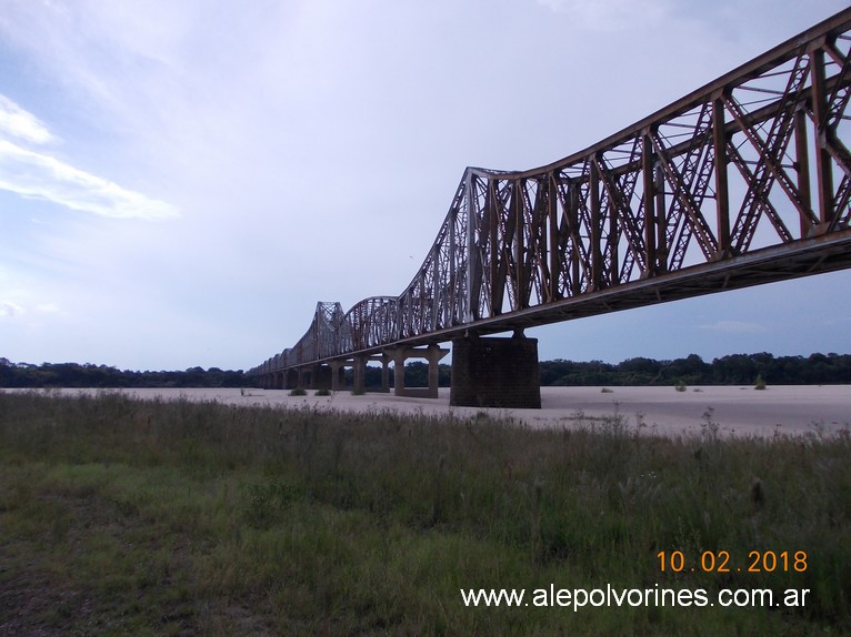 Foto: Puente ferroviario - Cacequi (Rio Grande do Sul), Brasil