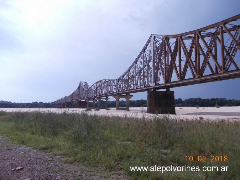 Foto: Puente ferroviario - Cacequi (Rio Grande do Sul), Brasil