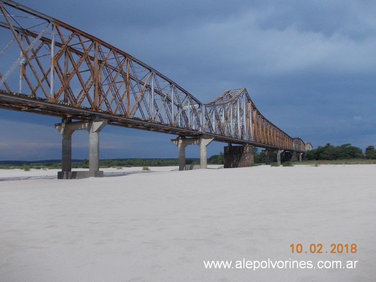 Foto: Puente ferroviario - Cacequi (Rio Grande do Sul), Brasil