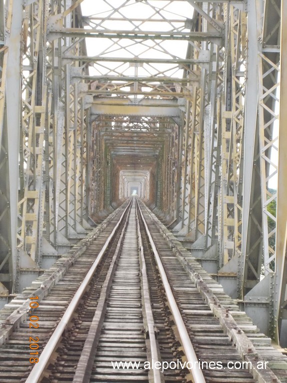 Foto: Puente ferroviario - Cacequi (Rio Grande do Sul), Brasil