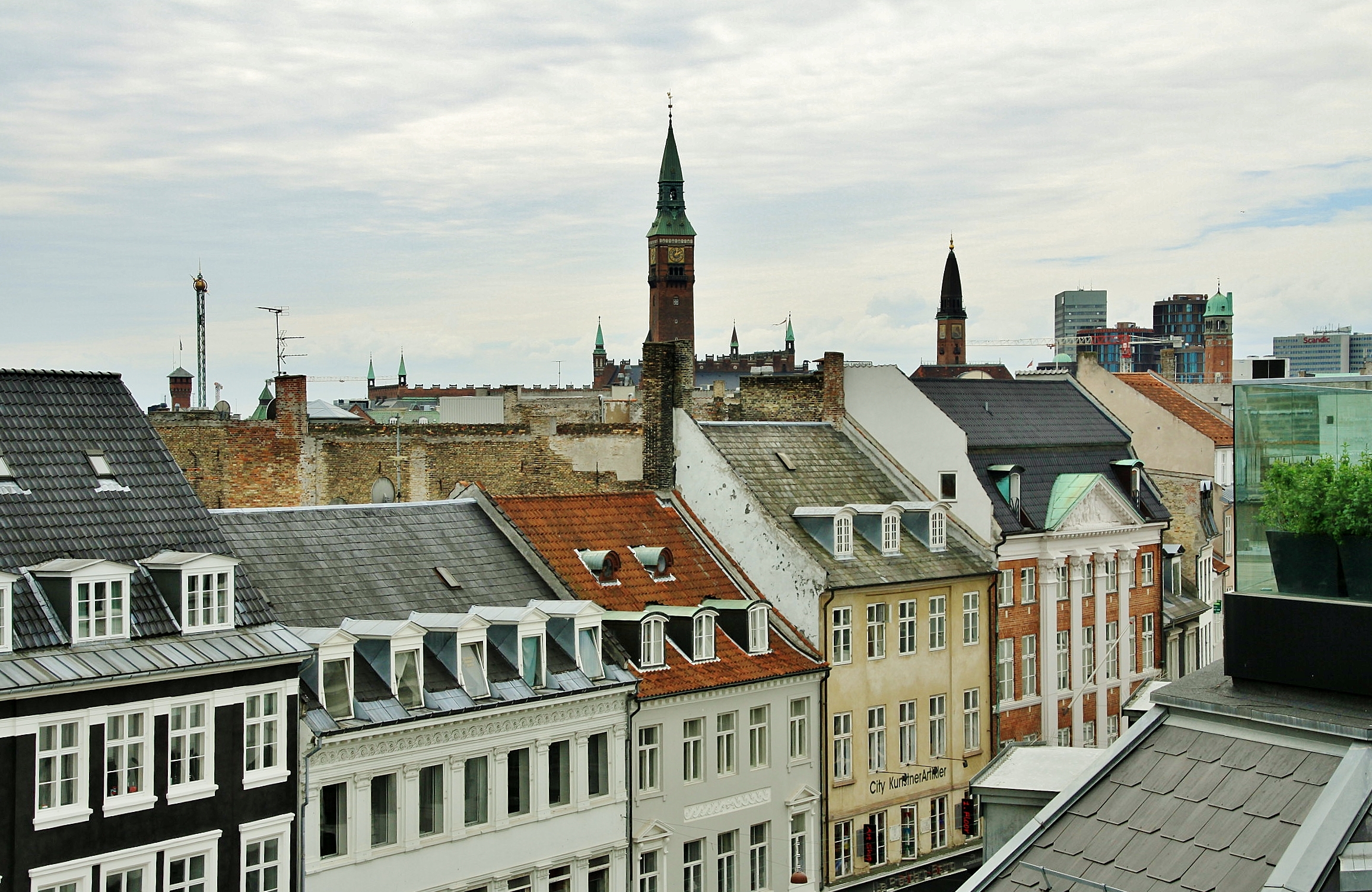 Foto: Vista de la ciudad - Copenhage (Zealand), Dinamarca