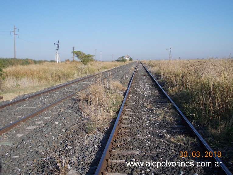 Foto: Apeadero Km 474 FCBAP - Laboulaye (Córdoba), Argentina